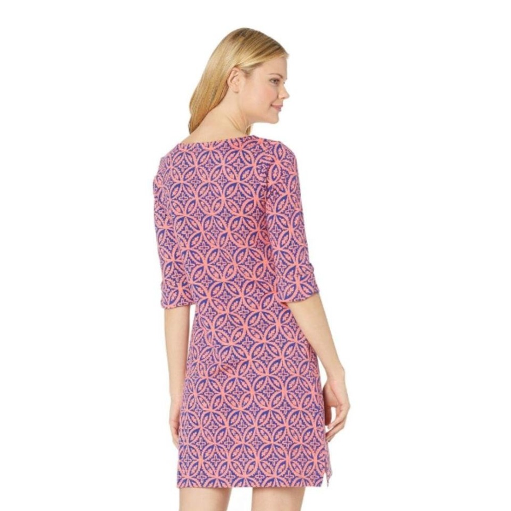 Hatley Blue Crush Mandela Cotton Shift Dress NWT Small - Picture 2 of 8